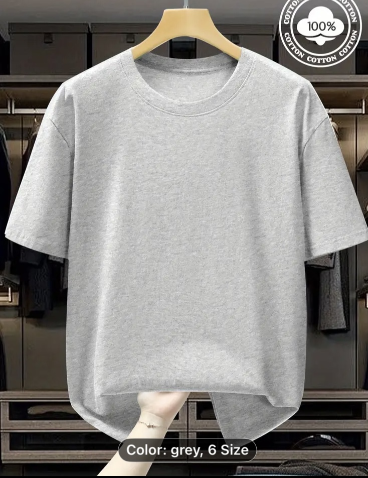 230 Gram Plain T- Shirt